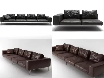 Lifesteel sofa 355 3D model
