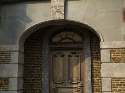 Abandoned Mansion  3D model