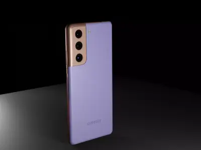 Samsung Galaxy S21 Ultra 3D model Low-poly 3D model