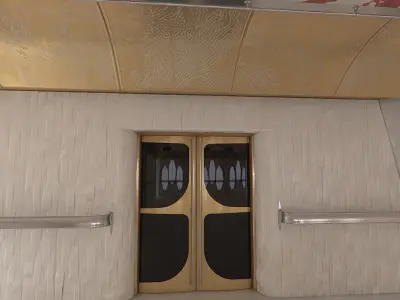 Laboratory hall 3D model