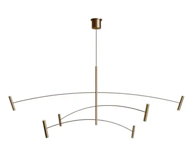 Aerial Chandelier by Sean Lavin from Tech Lighting Large 3D model