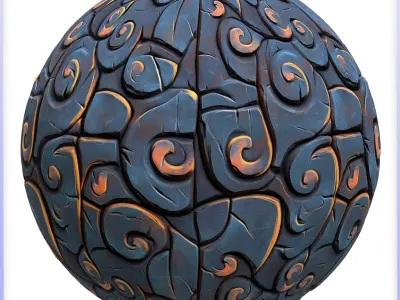 Stylized Floor Seamless Texture Texture 23