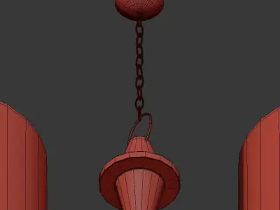 Bonnington Chandelier 3D model
