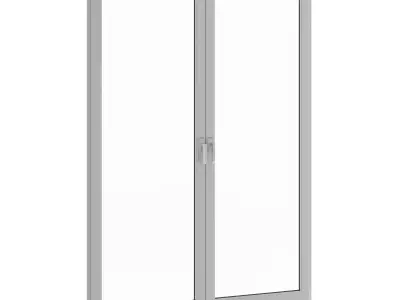 Metal Window 1894mm x 2360mm 3D model