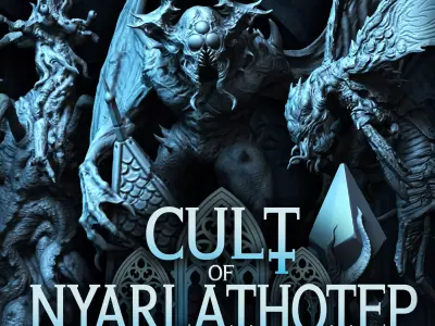 Cult of Nyarlathotep part 02 - Miniatures  Terrain Collection 3D print model