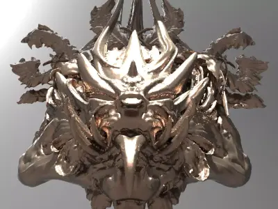 Dragon Emperor Belt 4 3D model