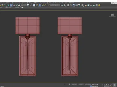 Selkirk Sconce Low-poly 3D model