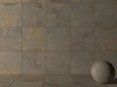 Stone Wall Tiles Kayah Autumn 80x80 Set 3 Texture