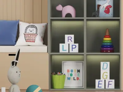 Childrens-playroom 3D model