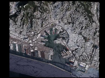 Genoa - Italy 3D model