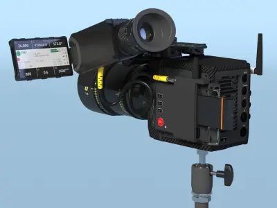  Tripod Dolly Rig with Onboard Camera 