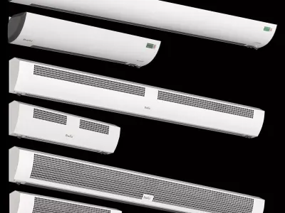 Ballu thermal curtain 3D model