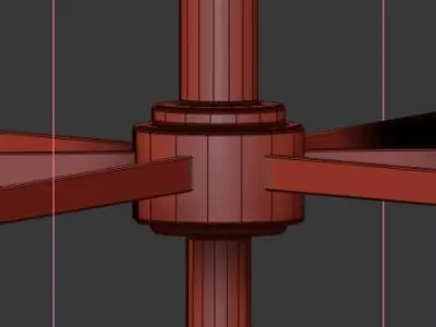 Jonathan Browning Modern Chandelier 3D model