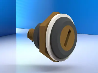 Door Lock Free 3D model