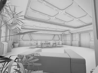 Starship Conference Room B 3D model