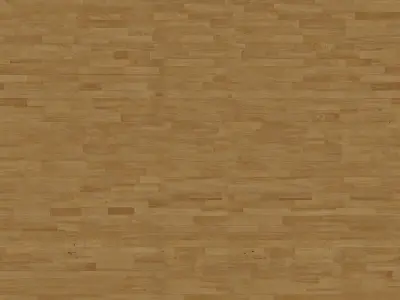 Balcony rail fence Low-poly 3D model