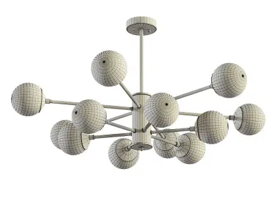 Aliexpress chandelier 3D model purchase