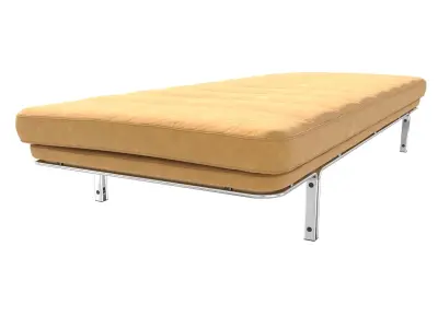 Horst Bruning Daybed in Chrome  3D model