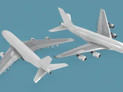  Airbus A380 800 Interior Red 