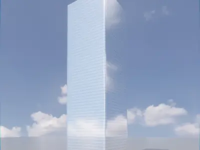 Parametric Building 1a10 3D model
