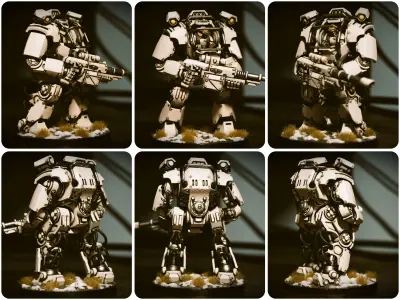 Universal Guard - Mech Suits 3D print model