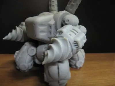 CHIBI-TECH SD - AUGER ARM          3D print model