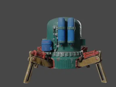 robot Petro 3D model