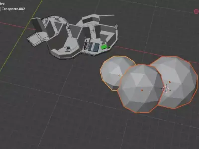 Mars habitat 3D model