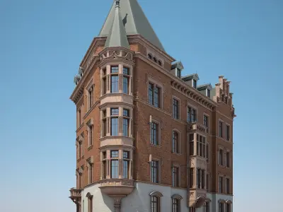 City Building 01 3D model