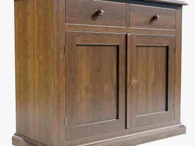 Classic Low Cabinet 3D model