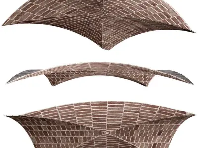 Vaulted ceiling  3D model