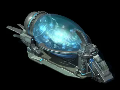 Functional mechanical object - conveyor 3D model
