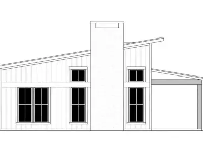 Residential Visualization Plan and Perspective 3D model