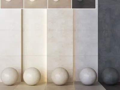 Marazzi Stonework Wall and  Floor Tiles - 5 Colors -Set of 19 Texture