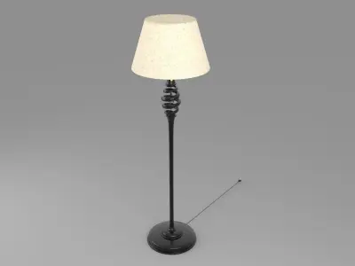 Rigged Lamp Model 3D model