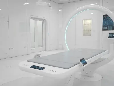  Sci-Fi Laboratory and Corridor 