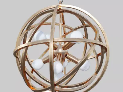 Nest Pendant Small Lampa  Halo 1976  3D model