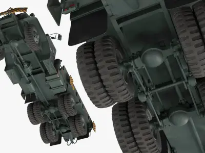  M62 Wrecker Recovery Vehicle Camouflage 