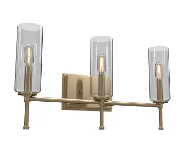 Elara Vanity Light 3-Light 3D model