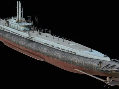  USS Archerfish Submarine PBR 