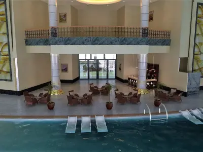 Indoor Hotel Pool  3D model purchase