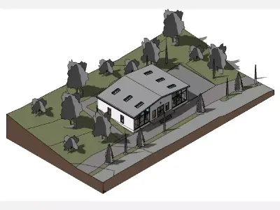 Hospital - Revit 3D model