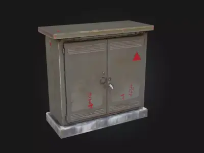 Electrical Box  Compact Power Distribution Unit 3D model