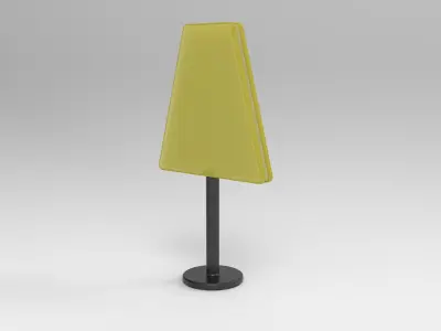 Led Light Desk Lamp 3D model