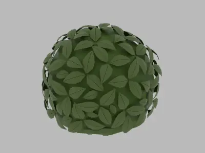 Gazebo Low-poly 3D model