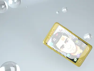 Samsung phone  Free low-poly 3D model