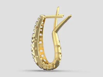 ER 162 Earring 3D print model