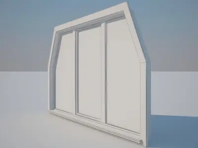 Window 3 outer 3D model