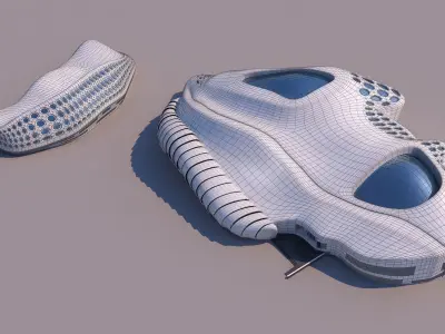 0103 - Organic Building 3D model