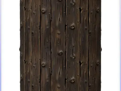 Stylized Wood Floor Seamless Texture Texture 2
